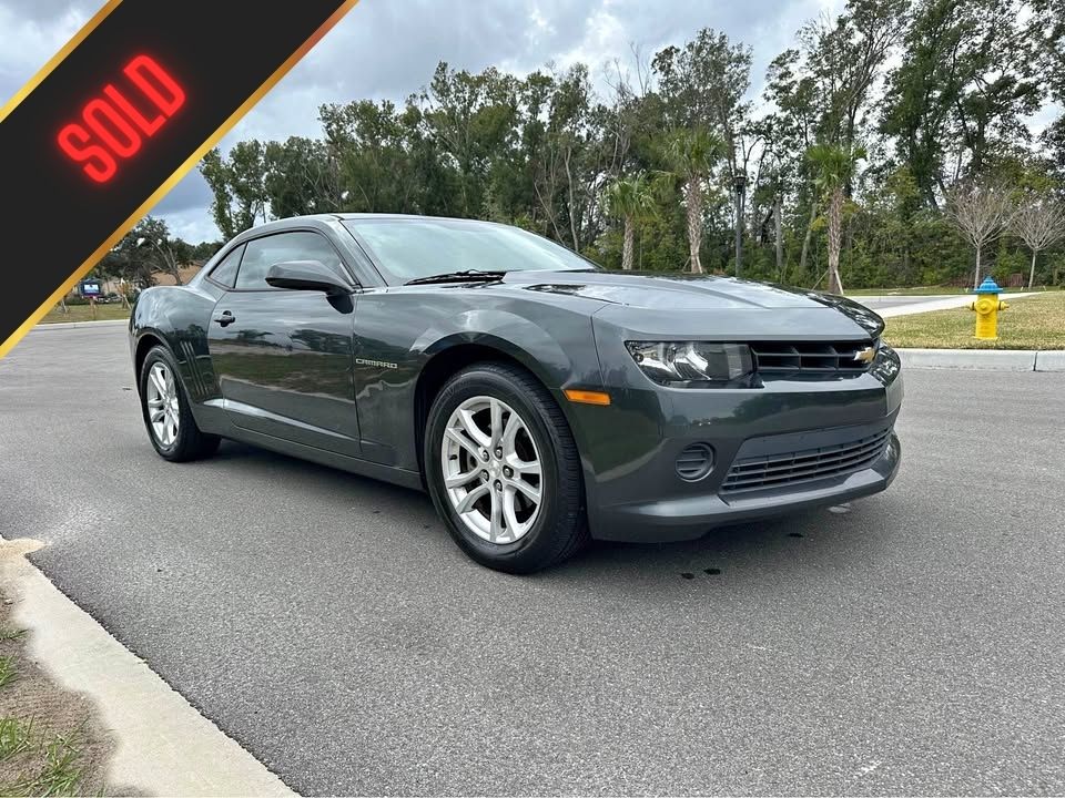 Grey Chevy Camaro Sold
