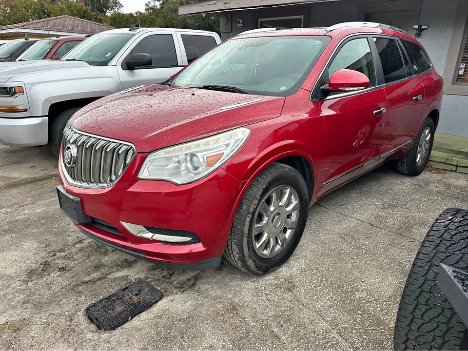 Red Buick Enclave