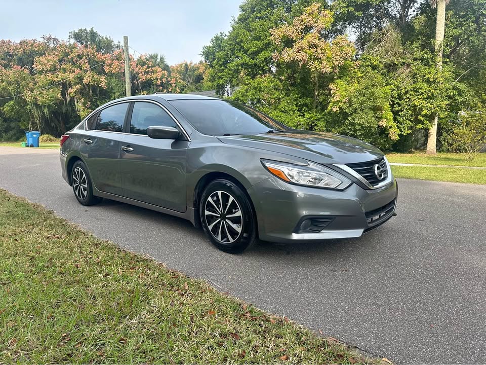Grey Nissan Altima