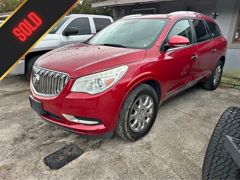 Red Buick Enclave