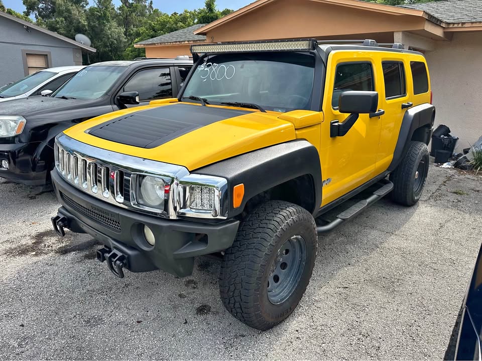 2006 Hummer h3 Sport Utility 4D yellow