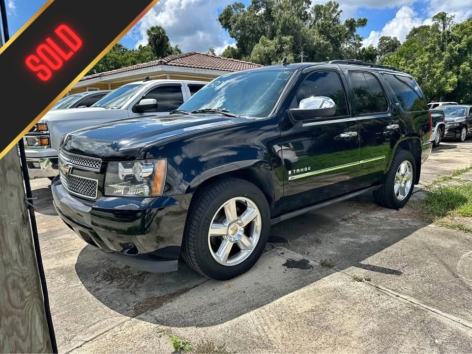 2009 Chevrolet tahoe LTZ black sold